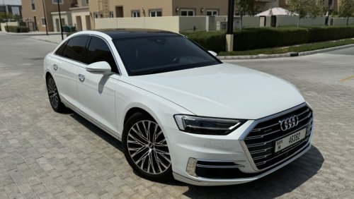 Audi A8 55 TFSI QUATTRO AWD GCC With Warranty +  2026 Service