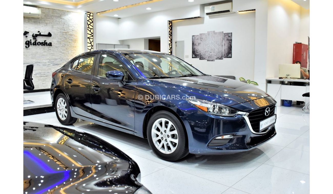 Mazda 3 EXCELLENT DEAL for our Mazda 3 ( 2019 Model ) in Blue Color GCC Specs