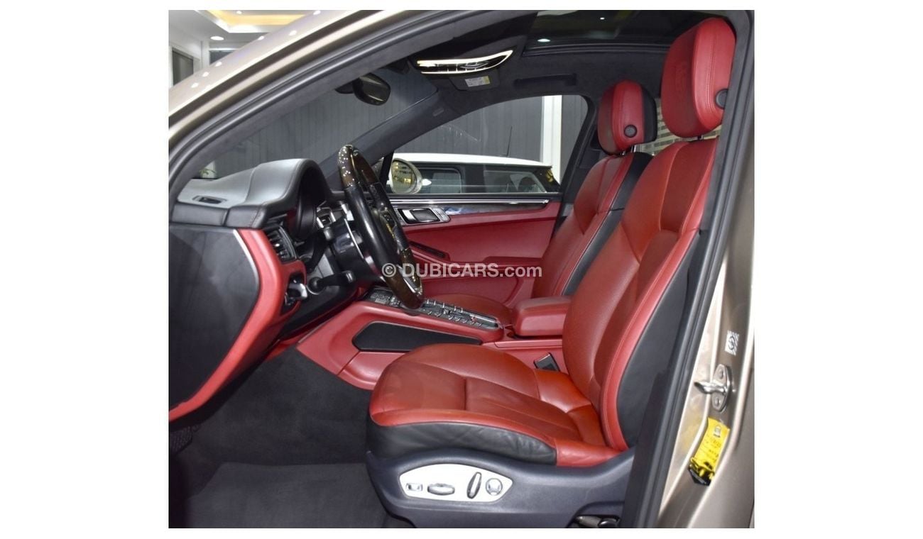 بورش ماكان EXCELLENT DEAL for our Porsche Macan Turbo ( 2015 Model ) in Golden Color GCC Specs