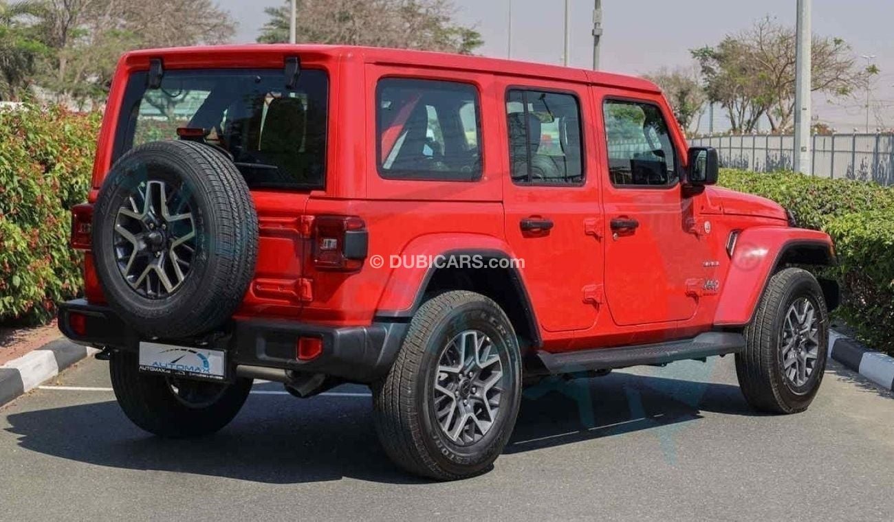 جيب رانجلر (НА ЭКСПОРТ , For Export) Unlimited Sahara I4 2.0L 4X4 Turbo , 2024 GCC , 0Km , Без пробега