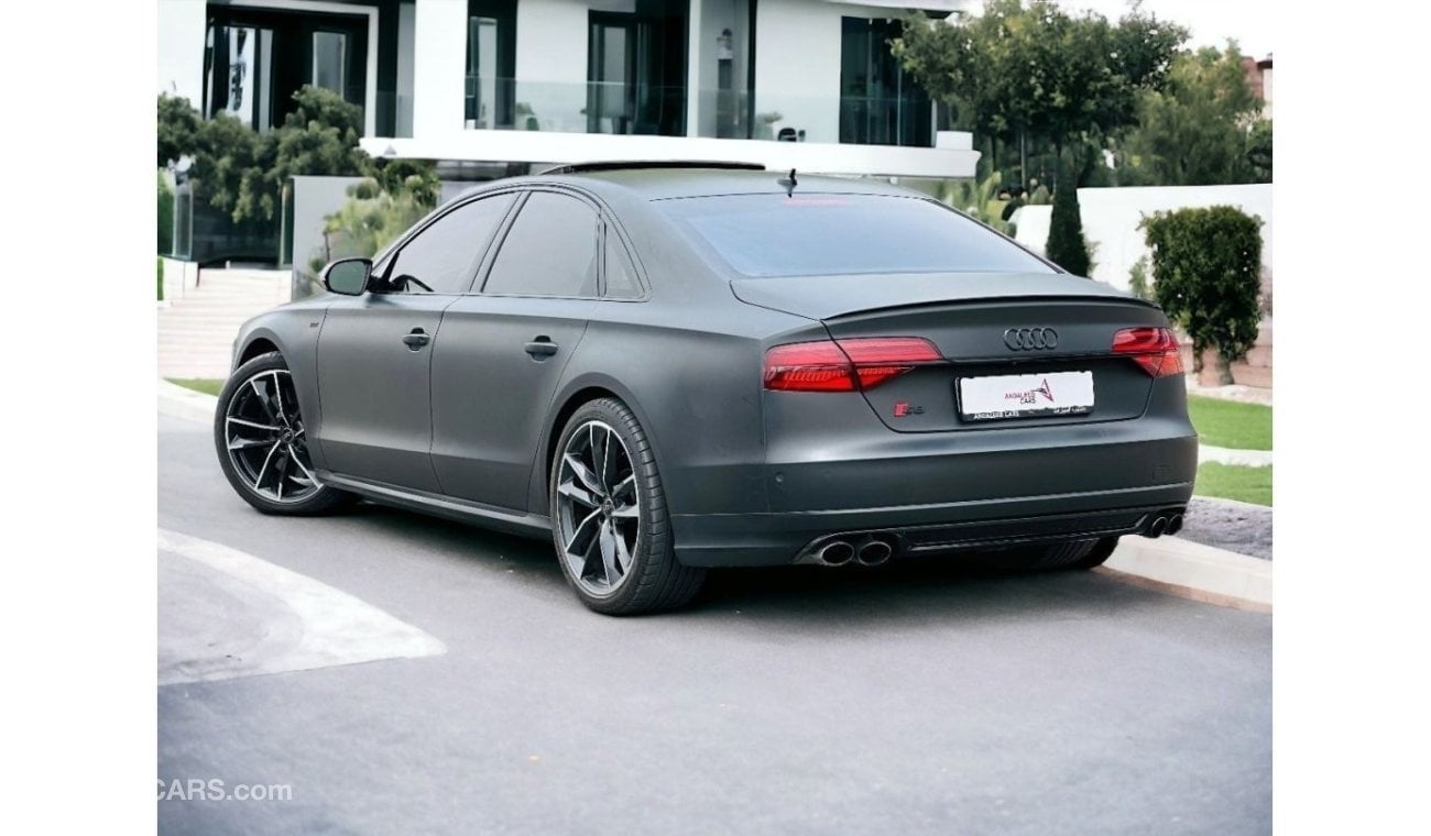 Audi S8 TFSI quattro Plus AED 2,880 EMI | AUDI | S-8 PLUS QUATRO | 2016 | 4.0L | FULL SERVICE HISTORY | 0% D