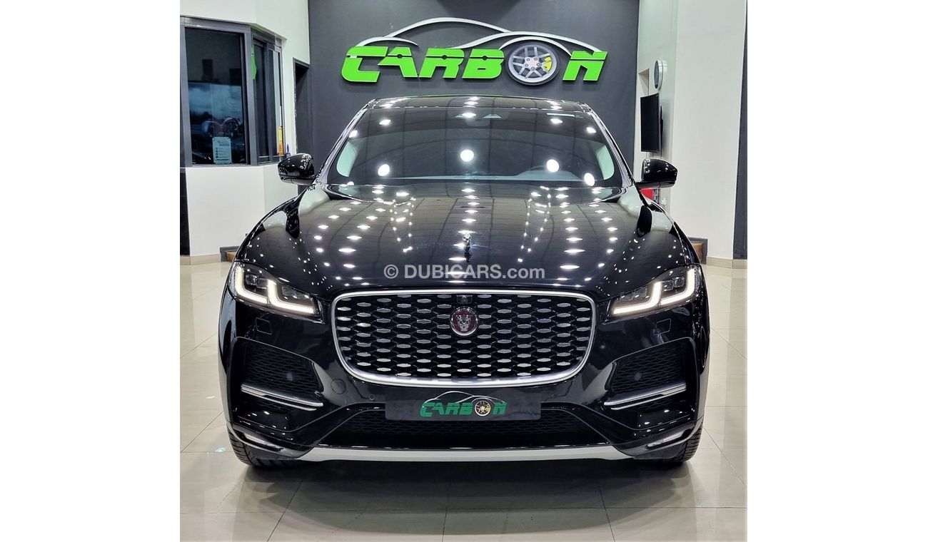 Jaguar F Pace JAGUAR F PACE P 400 GCC 2021 WITH ONLY 23K KM UNDER AL TAYER WARRANTY AND SERVICE CONTRACT