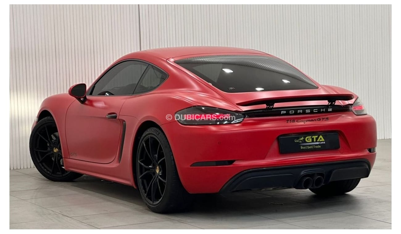 بورش كايمان 718 2018 Porsche Cayman GTS , August 2024 Porsche Warranty, Full Porsche Service History, GCC