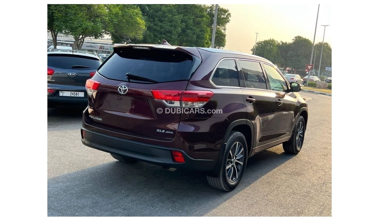 Toyota Highlander 2018 XLE PUSH START ENGINE 4x4 USA IMPORTED - ONLY EXPORT