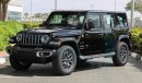 جيب رانجلر Unlimited Sahara Turbo , 2024 GCC , 0Km , With 5 Years Warranty & 3 Years Service @Official Dealer Exterior view