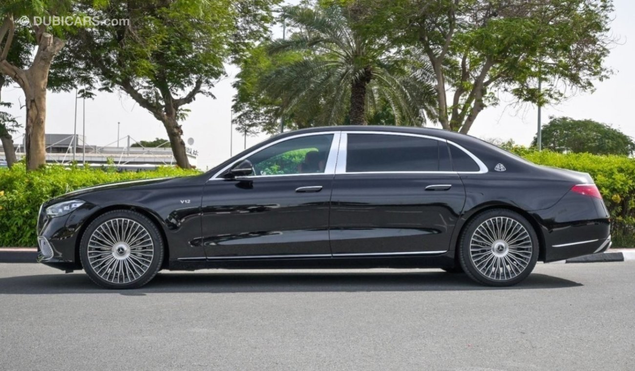 مرسيدس بنز S680 Maybach Mercedes-Benz S680 Maybach V12 | VIP Seats | Fully Loaded REAR AXLE STEERING, 5 Years Warranty, 3 Ye