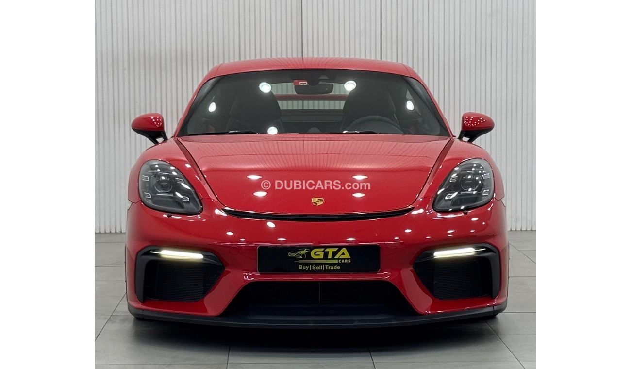 Porsche 718 Cayman GT4 4.0L (414 HP) M/T 2020 Porsche 718 Cayman GT4, May 2025 Porsche Warranty, Manual Transmission, V