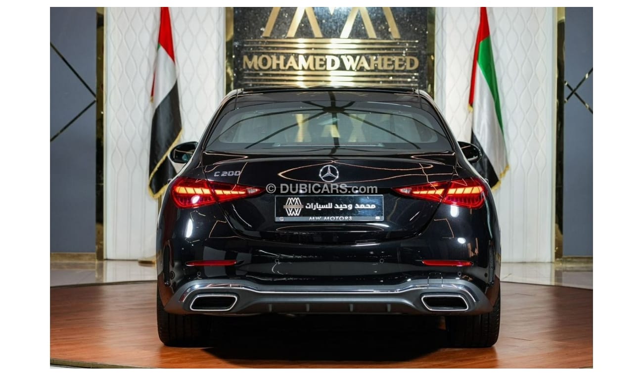 Mercedes-Benz C200 Mercedes-Benz C 200 Premium Plus | 2024 GCC 0km | AMG Package | Burmester | Rear Curtains