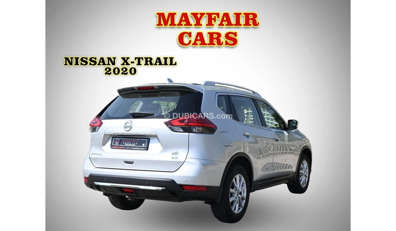 Nissan XTrail 0% DP - LOW MILEAGE - NISSAN X-TRAIL 2.5 4WD 2020 - GCC SPECS - FIRST OWNER - MINT CONDITION