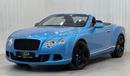 بنتلي كونتيننتال جي تي سي 2013 Bentley Continental GTC Convertible, Full Service History, GCC