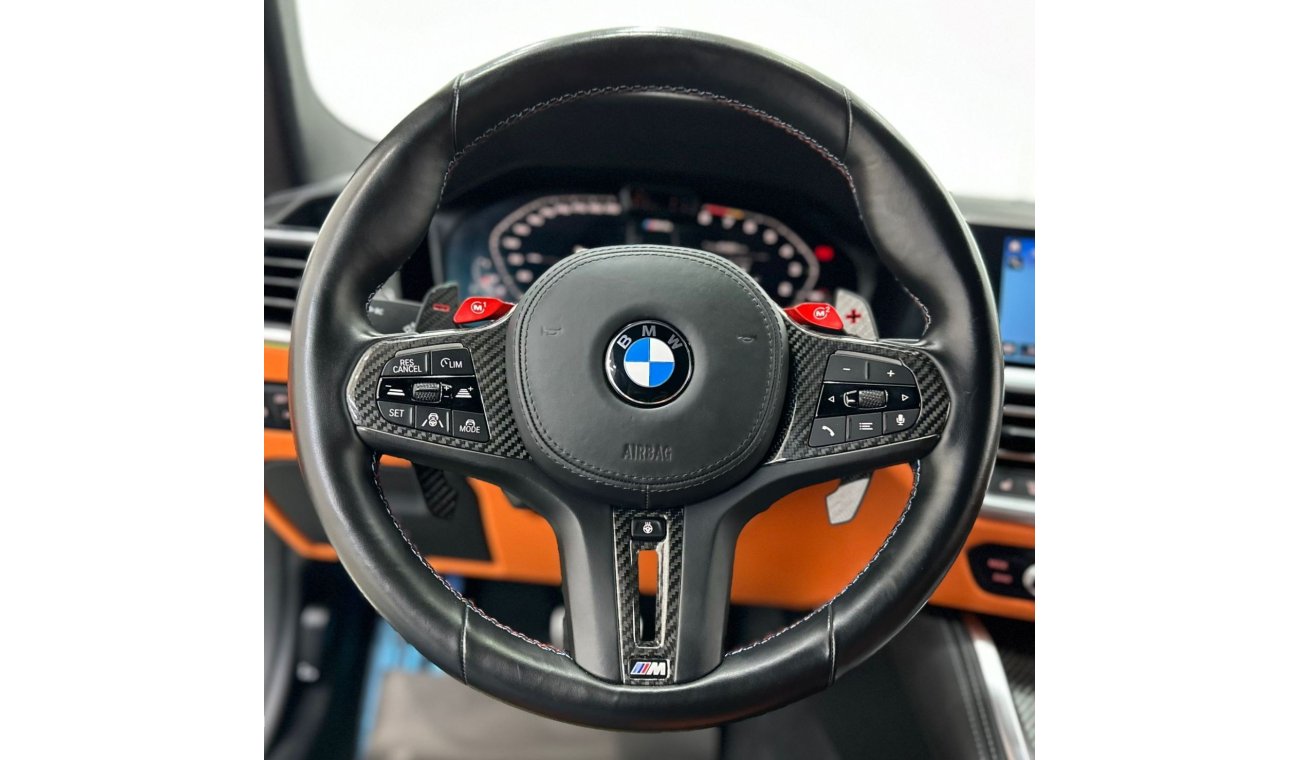 بي أم دبليو M4 2021 BMW M4 Competition, Warranty, Aug 2026 BMW Service Pack, Full Options, Low Kms, GCC