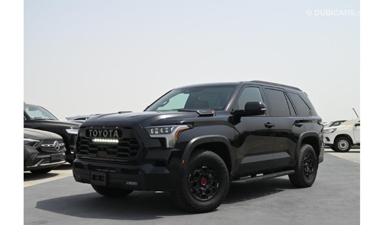 تويوتا سيكويا Hybrid TRD Pro V6 3.5L 4WD 7 Seater Automatic