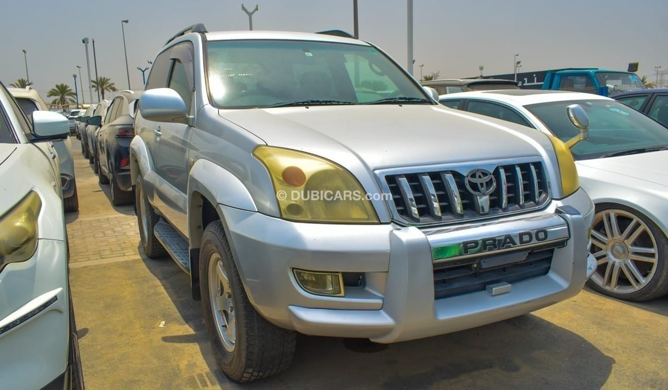 Toyota Prado KDJ125-0031125 || 2005, ||Diesel  || SILVERM, 3DR, A/T || ONLY FOR EXPORT || RIGHT HAND DRIVE.