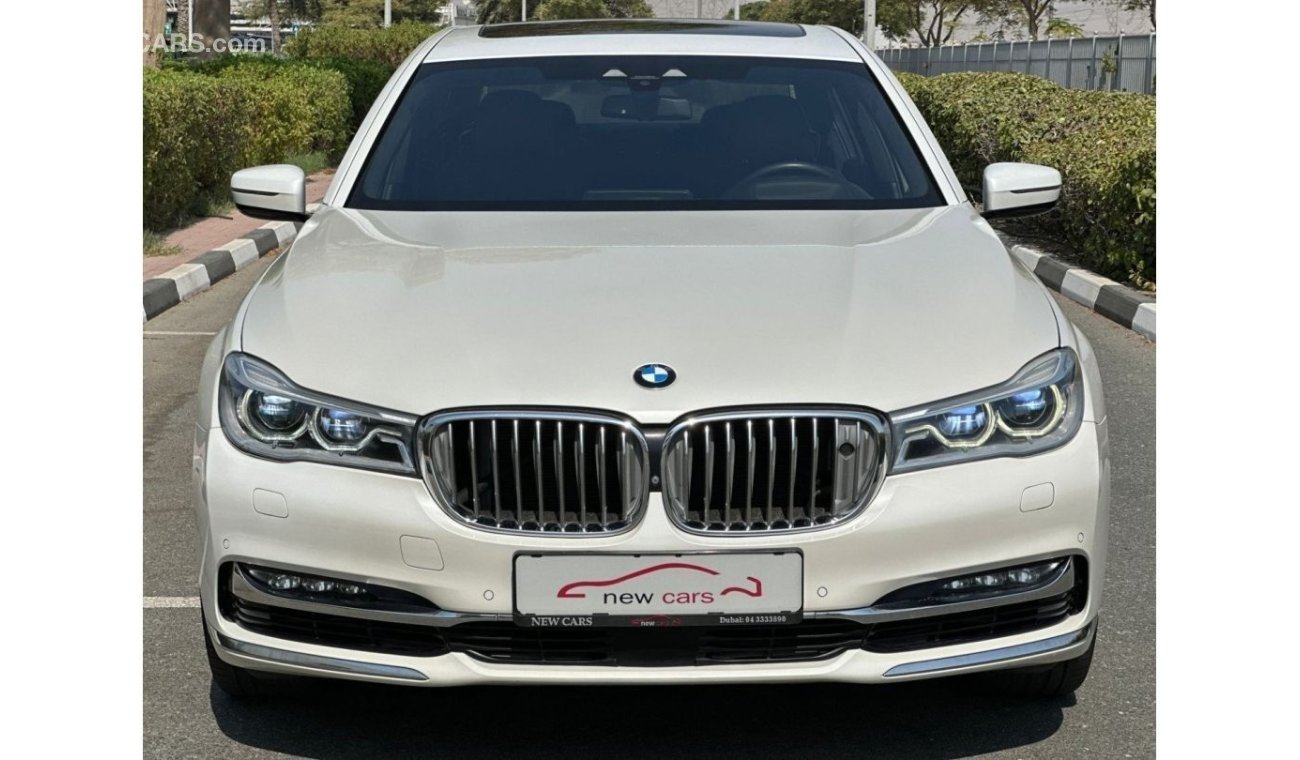 بي أم دبليو 750Li لاكجري بلس بي ام دبليو 750ال اي 2016 لون  ابيض