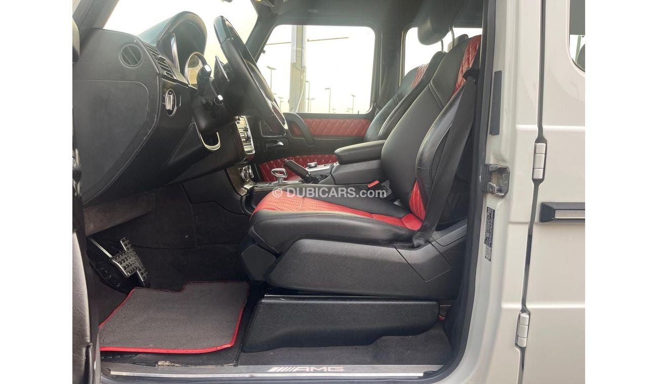 مرسيدس بنز G 63 AMG Mercedes G63_Gulf_2015_Excellent condition_Full specifications