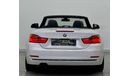 BMW 420i 2017 BMW 420i Sport Line Convertible, Full BMW Service History, Warranty, GCC