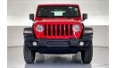 Jeep Wrangler Sport| 1 year free warranty | Exclusive Eid offer