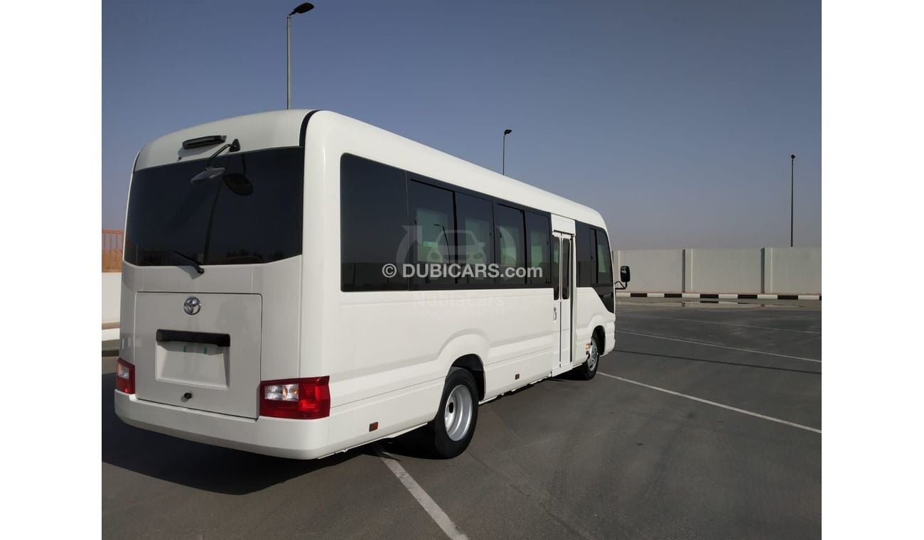 تويوتا كوستر B6-Level Armored 2024 Toyota Coaster 23-Seater High-Roof 4.2L 6-Cyl Diesel M/T RWD Export Only