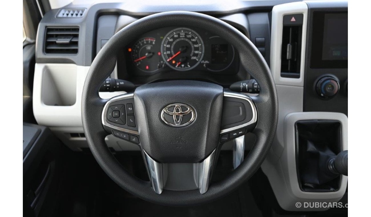 تويوتا هاياس 2025 TOYOTA HIACE HIGH ROOF 3.5L PETROL 13-SEATER MANUAL TRANSMISSION