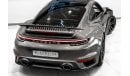 بورش 911 توربو S 2024 Porsche 911 Turbo S, 2029 Porsche Warranty, Slate Grey Interior, Very Low KMs, GCC