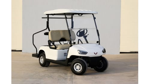 Wuling Mini EV Wuling Golf Cart 2 ST - White inside Brown | Export Price