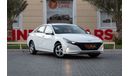 هيونداي إلانترا Smart 1.6L Hyundai Elantra 2023 GCC under Agency Warranty with Flexible Down-Payment.