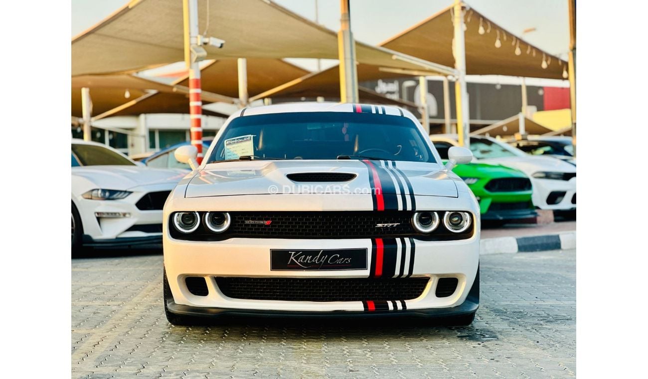 Dodge Challenger SRT 6.4L TA EDITION | Monthly AED 2320/- | 0% DP | Sunroof | Big Screen | # 15953