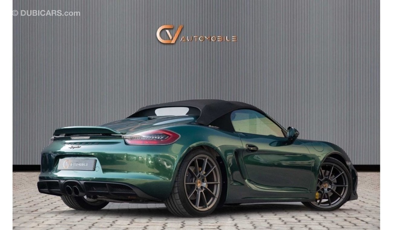 Porsche Boxster Spyder - GCC Spec