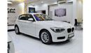 BMW 116i EXCELLENT DEAL for our BMW 116i 1.6L ( 2014 Model ) in White Color GCC Specs