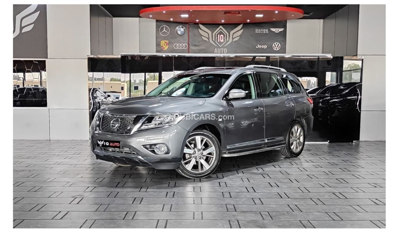 Nissan Pathfinder AED 1,350 P.M | 2016 NISSAN PATHFINDER SL 3.5 L | 7 SEATS | GCC | FULLY LOADED