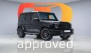 Mercedes-Benz G 63 AMG Edition 55 - 2 Years Approved Warranty - Approved Prepared Vehicle Exterior view