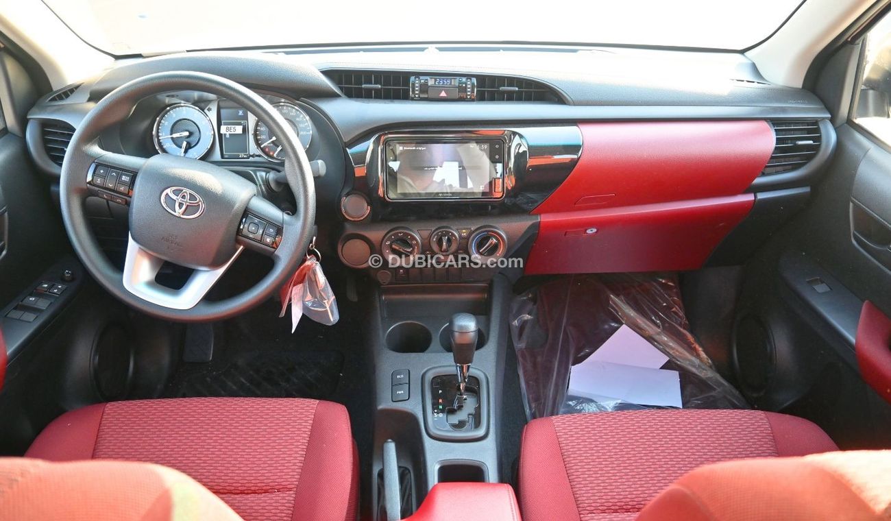 Toyota Hilux Toyota Hilux 2025 2.7L  Petrol Pick Up RWD Automatic  White outside Red inside