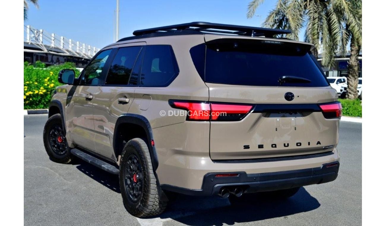 تويوتا سيكويا 2025 TOYOTA SEQUOIA TRD PRO i-FORCE MAX HYBRID V6 3.5L TURBO 4WD 7-SEATER AUTOMATIC