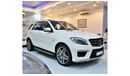 Mercedes-Benz ML 63 AMG EXCELLENT DEAL for our Mercedes Benz ML63 AMG V8 BITURBO 2013 Model!! in White Color! GCC Specs