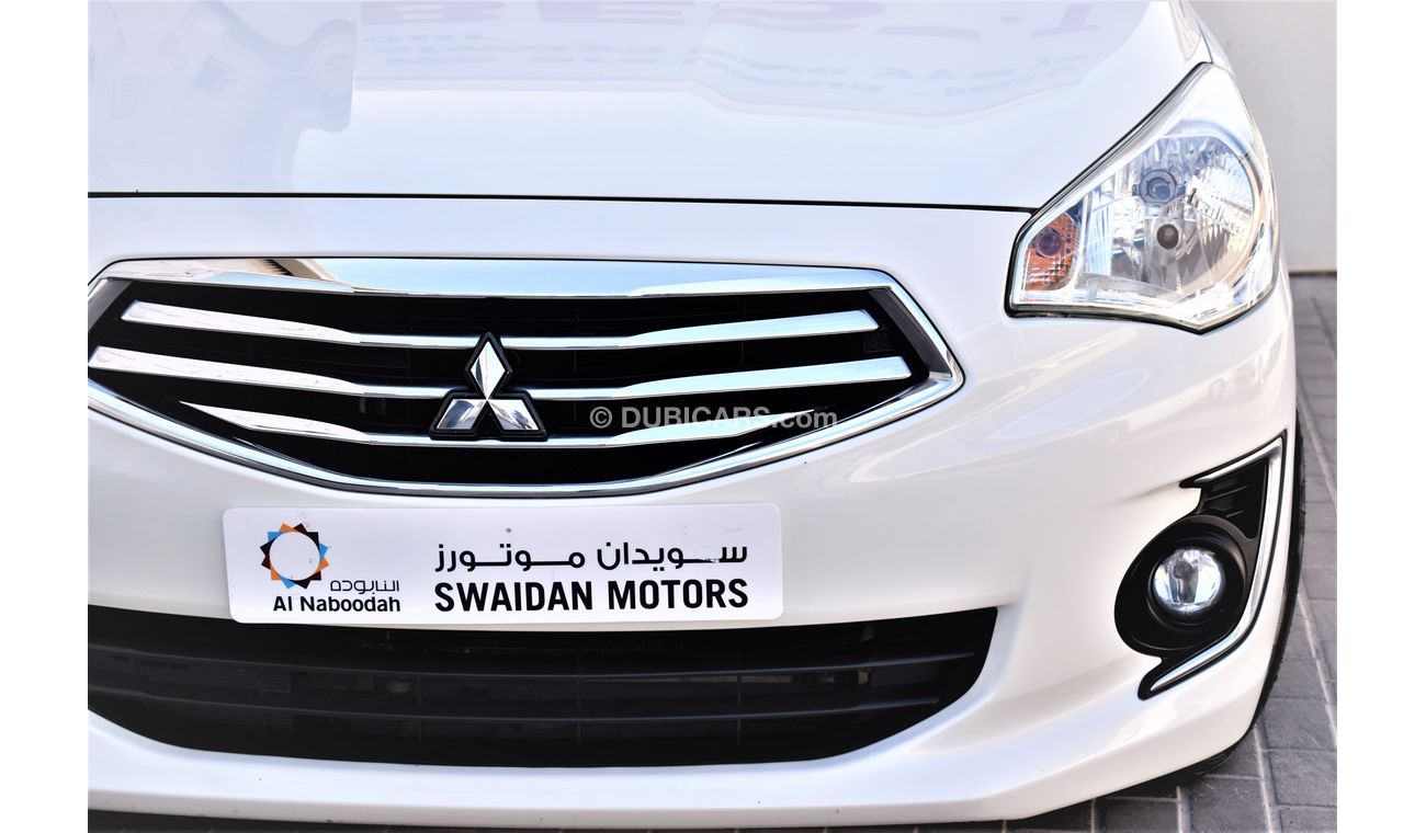 ميتسوبيشي اتراج AED 684 PM | 1.2L GLX GCC DEALER WARRANTY