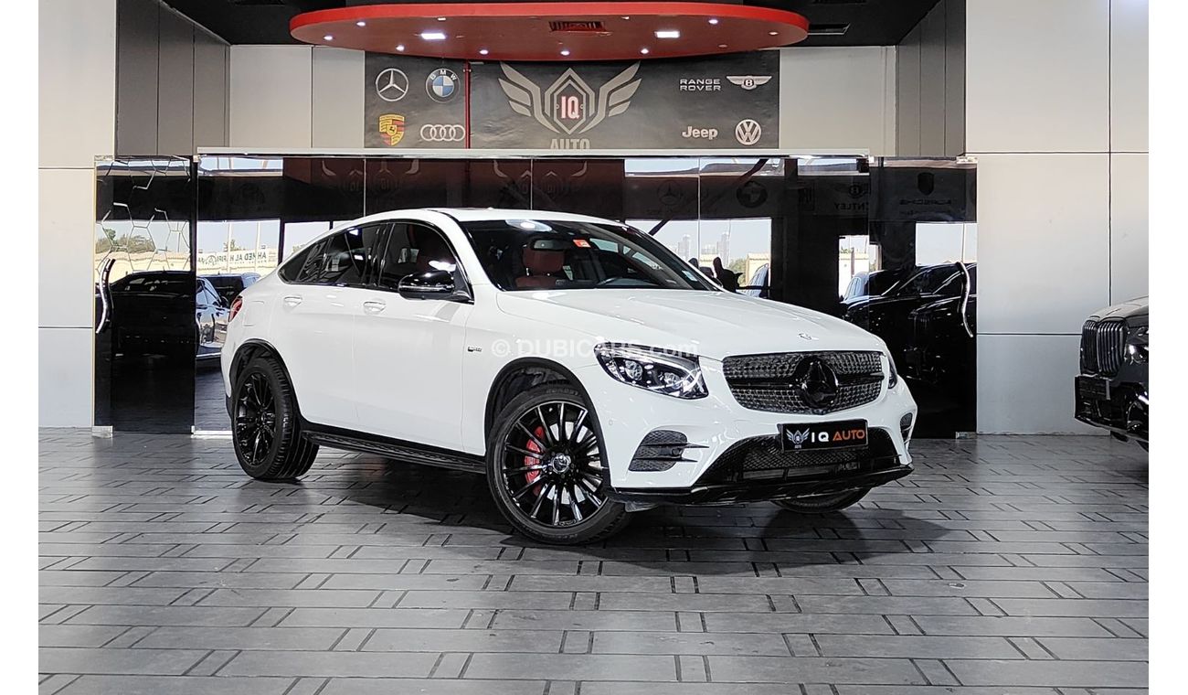 مرسيدس بنز GLC Coupe 43 AMG AED 1,999 P.M | 2017 MERCEDES BENZ GLC 43 AMG COUPE  | UNDER WARRANTY | ORIGINAL PAINT 3.0L BI TURBO