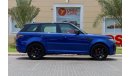 لاند روفر رينج روفر سبورت (آخر) Range Rover Sport SVR 2019 GCC under Agency Warranty and Service Contact with Flexible Down-Payment/