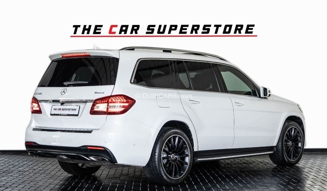 Mercedes-Benz GLS 500 Std 4.7L 2018-MERCEDES BENZ GLS 500 AMG 7 SEATER 4MATIC-GCC-FULL SERVICE HISTORY-WARRANTY AVAILABLE