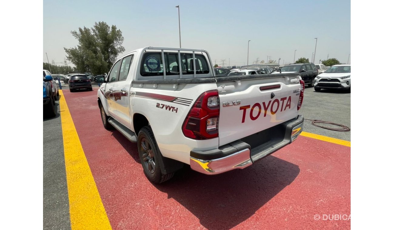 Toyota Hilux TOYOTA HILUX 2.7L, PETROL, 4X4, MODEL 2021, FULL OPTION WITH PUSH START, WHITE WITH RED INTERIOR, ON