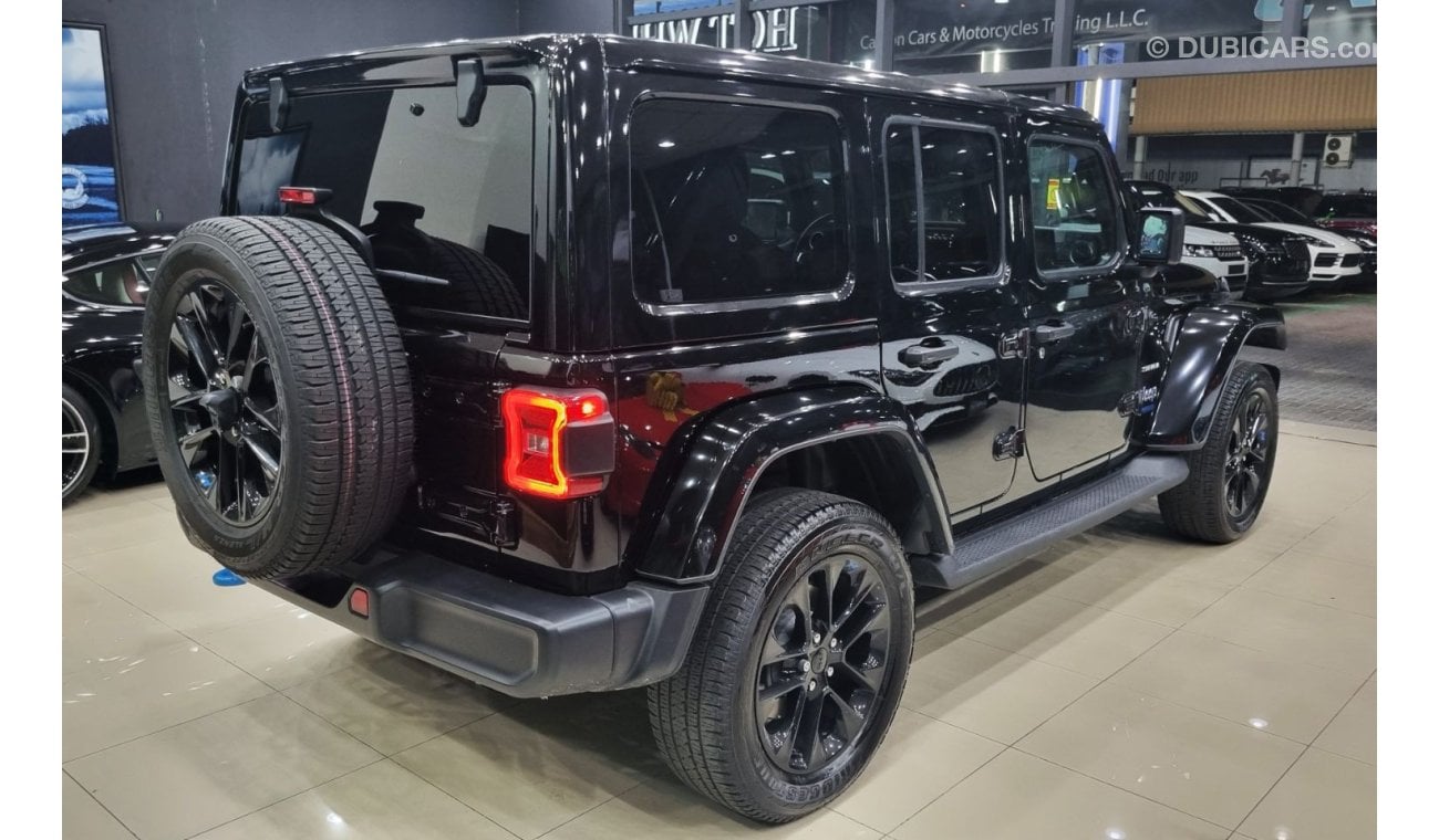 جيب رانجلر JEEP WRANGLE SAHARA 2022 IN PERFECT CONDTION WITH 27K KM ONLY