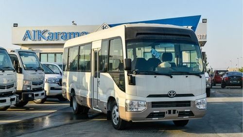 تويوتا كوستر 4.2L V6 M/T Diesel 23 passengers - 16″ wheels - brown interior