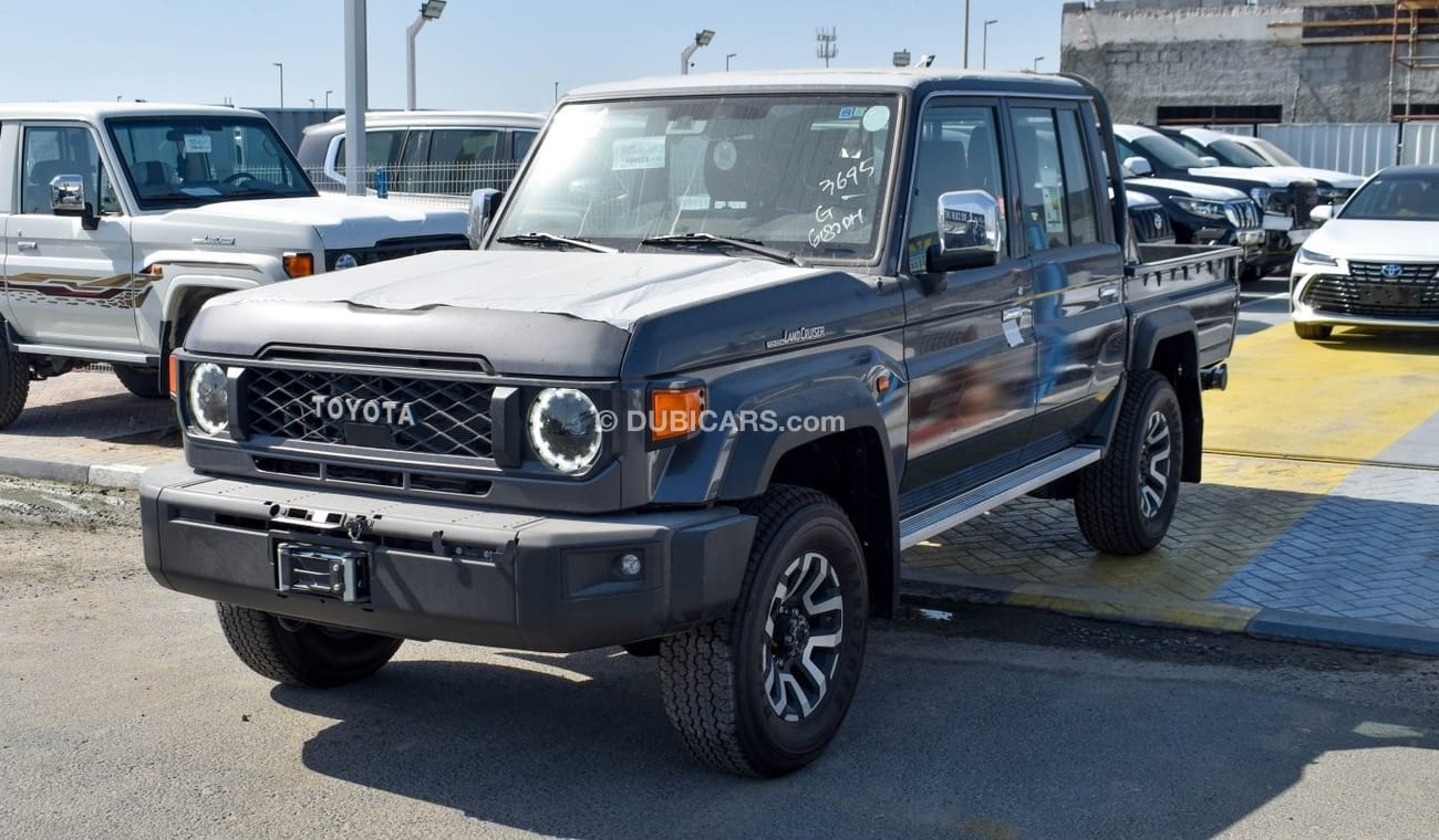 تويوتا لاند كروزر بيك آب LC 79 DOUBLE CABIN - DIESEL 2.8L TURBO 2024 GREY