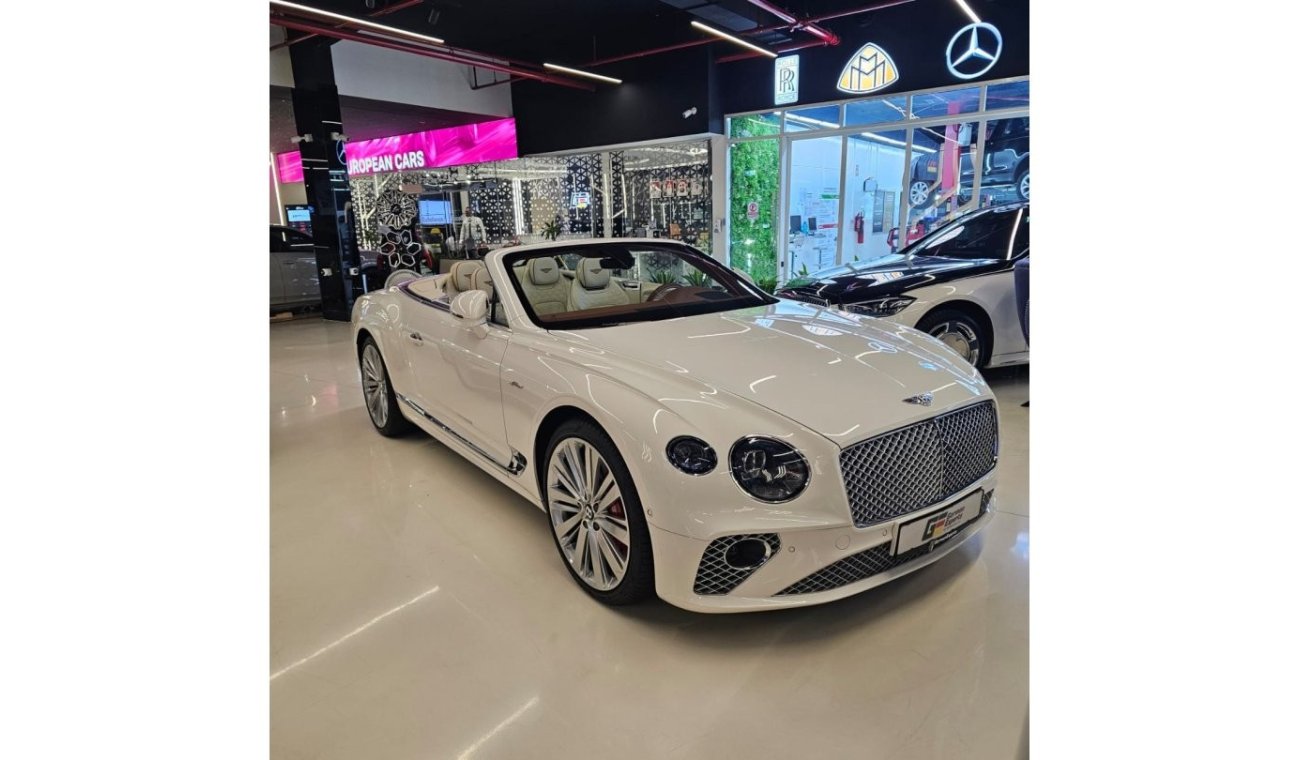 بنتلي كونتيننتال جي تي سي 2023 Bentley GTC Speed | 6.0L-W12 Engine | Fully Loaded/Withe Dealer Warranty