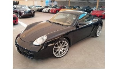 بورش كايمان PORSCHE CAYMAN 2.7L 2007 WITH CRUISE CONTROL, LEATHER SEATS, T.V NAVIGATION AND MANY MORE OPTIONS