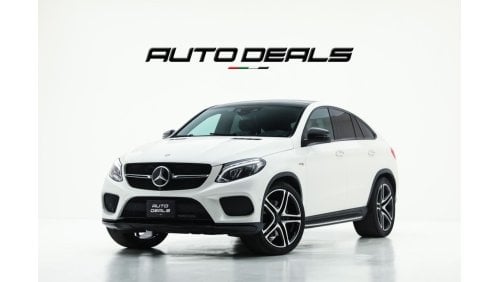 Mercedes-Benz GLE 43 AMG Coupe 4Matic | Full Options - Well Maintained - Perfect Condition | 3.0L V6