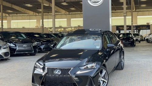 Lexus IS350 F-Sport Platinum IS 3.5L 3500 cc / F-Sport Kit / Only 25000 Miles / 1290 AED MONTHLY