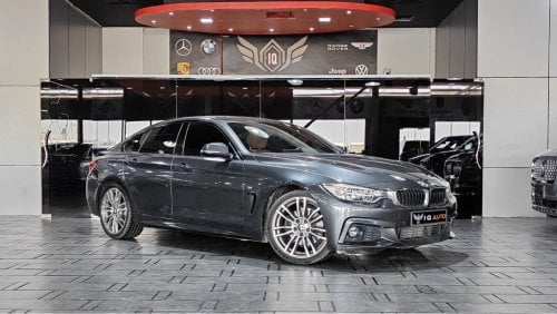 BMW 430i M Sport AED 1,300 P.M | 2017 BMW 430i M-SPORT | UNDER WARRANTY | GCC | SUNROOF