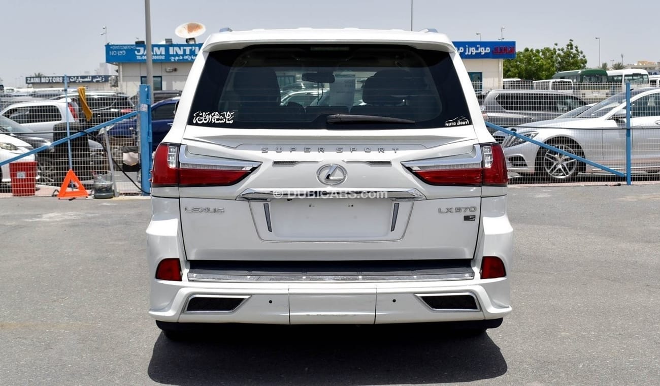 Lexus LX570 With 2021 Body Kit