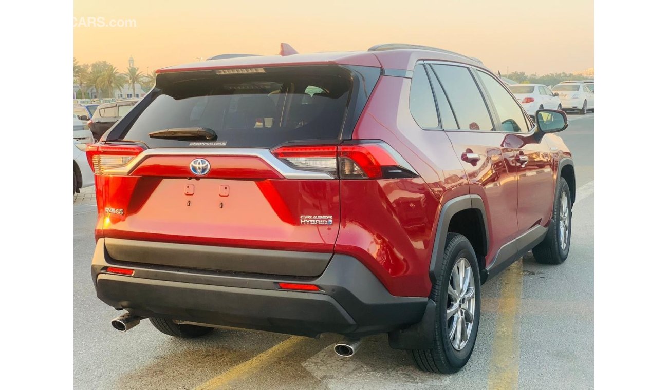 Toyota RAV4 Toyota RAV 4 Hybrid 2020 Red Color in Excellent Condition