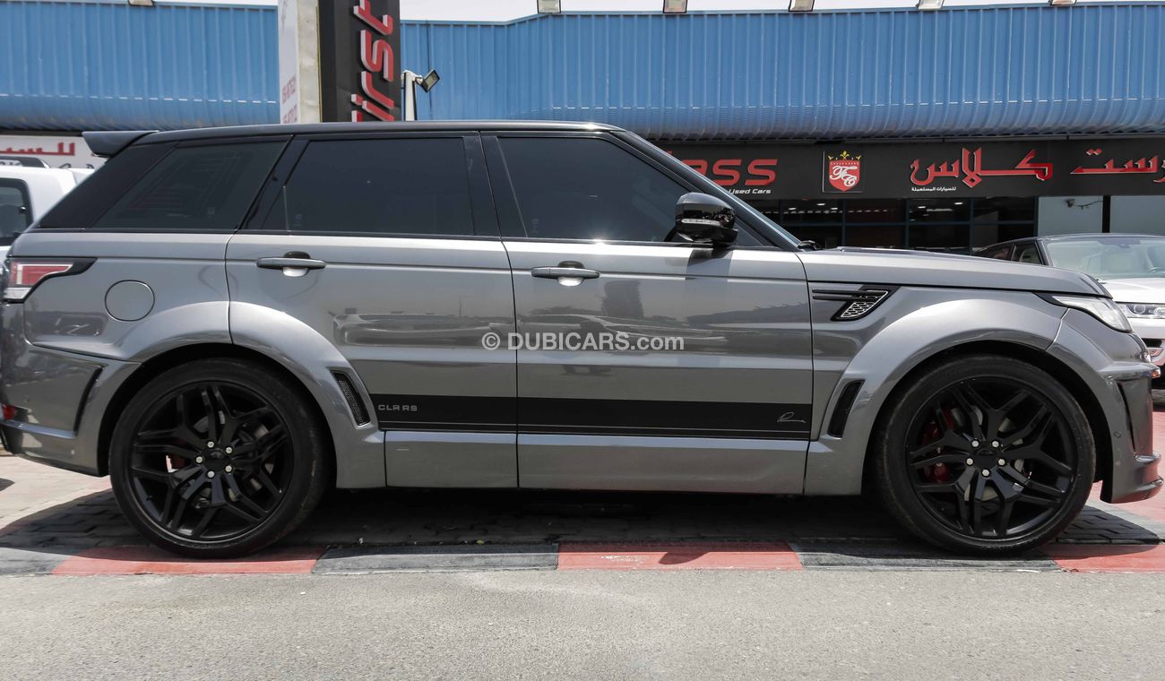 Land Rover Range Rover Sport With Lumma CLR RS body kit